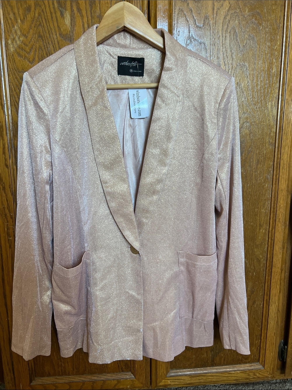 Windsor Shimmery Rose Blazer